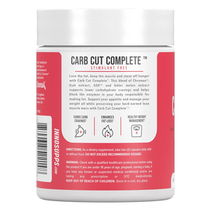 Corte de carbohidratos completo