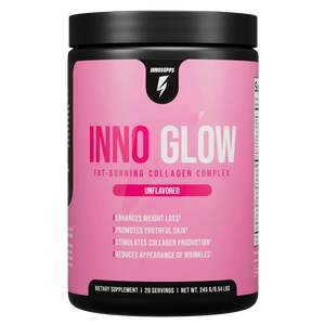 3 BOTTLES OF INNO GLOW + 1 Free + 3 Free Items